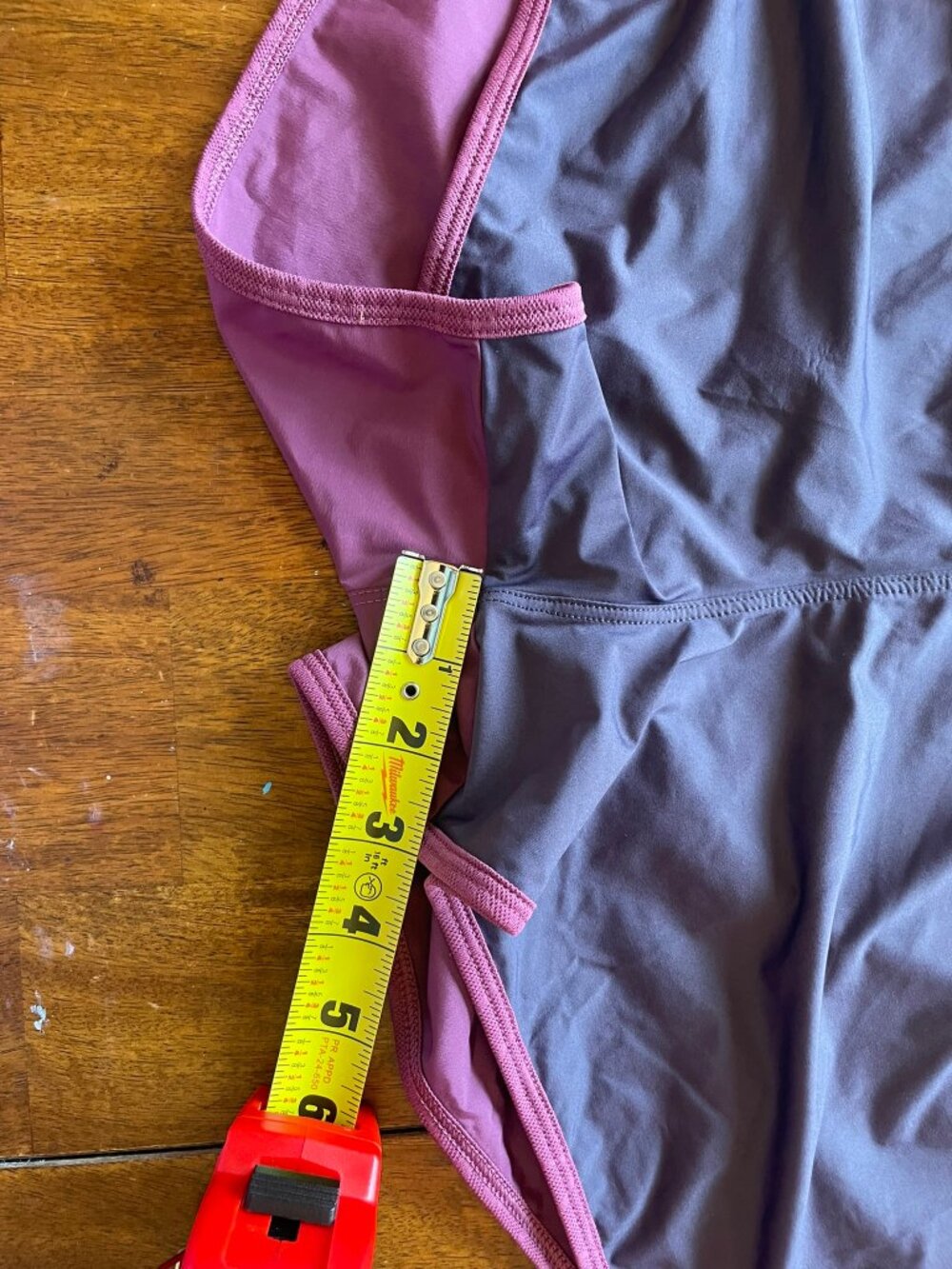The North Face FlashDry Lined Running Shorts Purple Plum Womens M - Picture 8 of 8